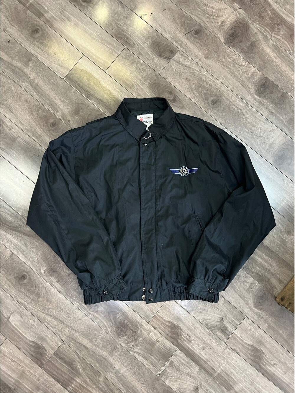 Vintage Harley Davidson "Full Moon" Wolf Embroidered Jacket